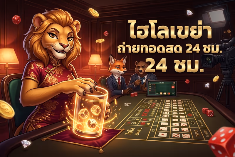 ไฮโลเขย่าถ่ายทอดสด 24 ชม.