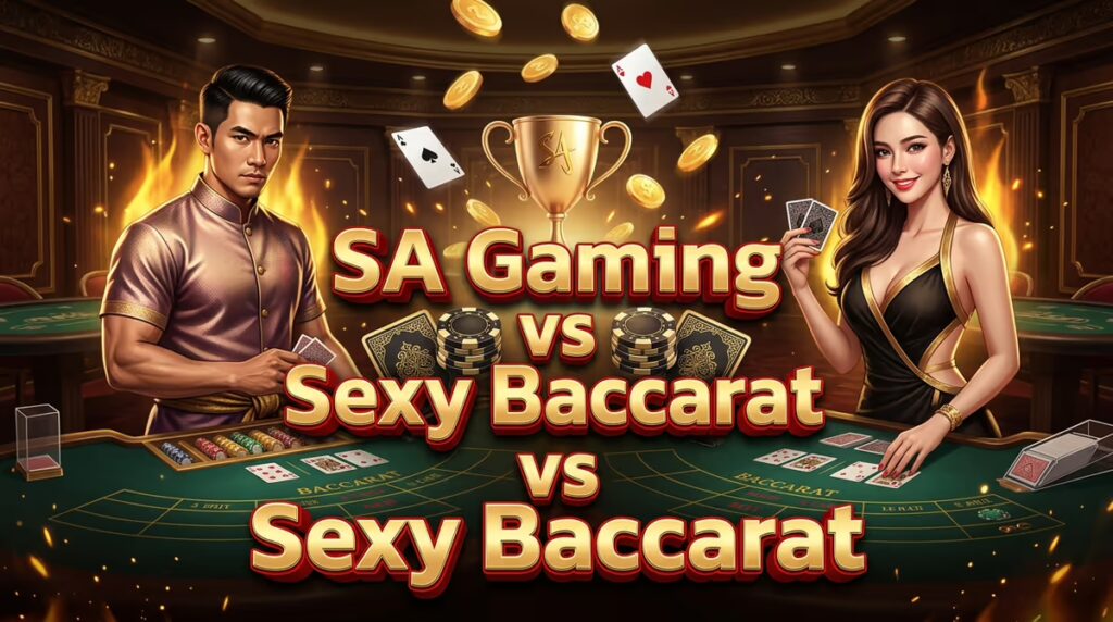 SA Gaming vs Sexy Baccarat — เปรียบเทียบแบบตรงไปตรงมาจากมุมมองผู้เล่นจริง