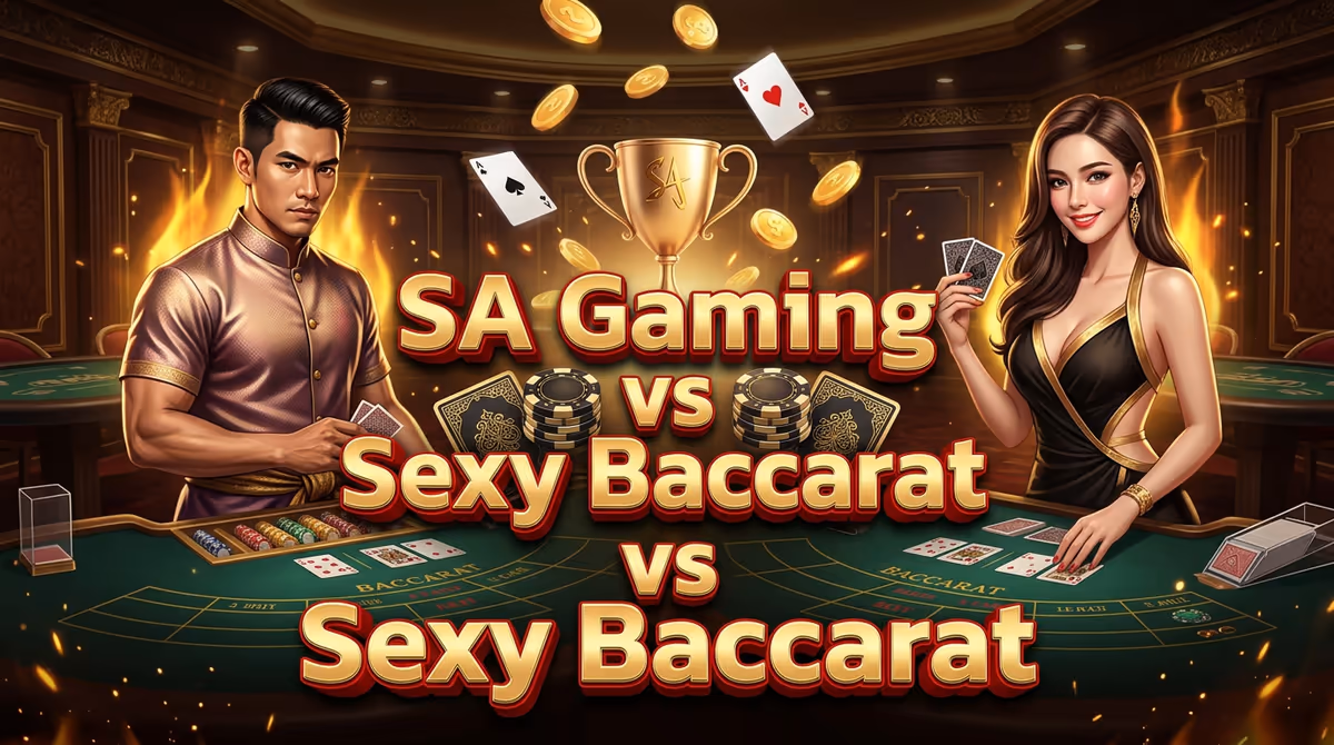 SA Gaming vs Sexy Baccarat — เปรียบเทียบแบบตรงไปตรงมาจากมุมมองผู้เล่นจริง