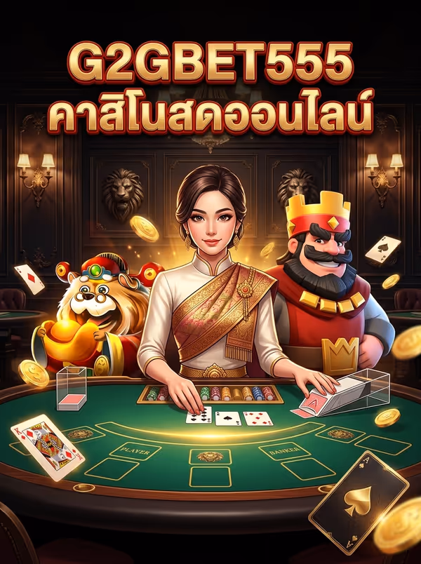 G2GBET555 คาสิโนสดออนไลน์