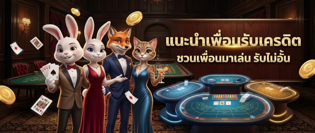 แนะนำเพื่อนรับเครดิต